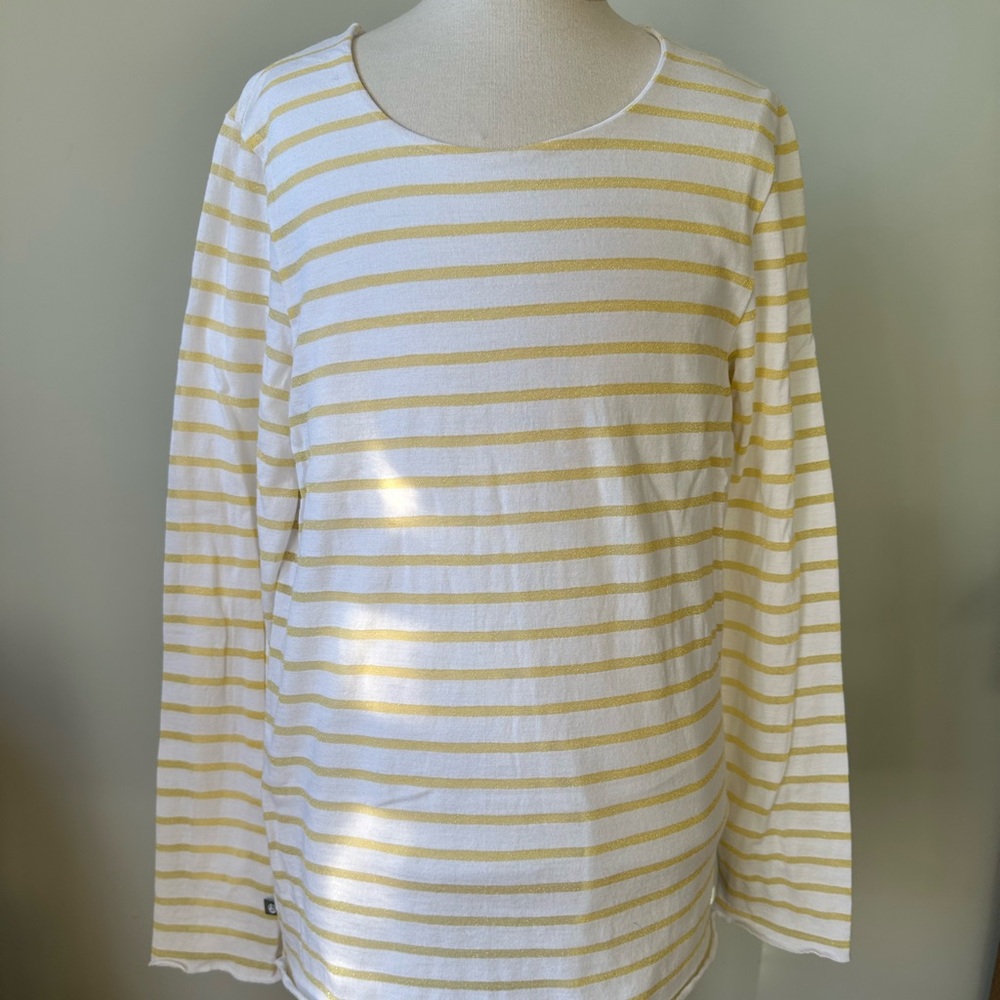 Petit Bateau cotton Sweater with Lurex - women size M